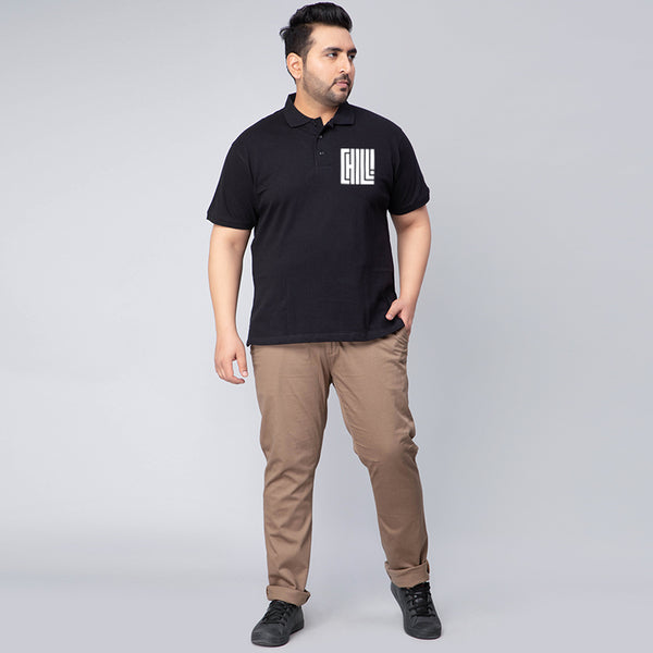 Chill Plus Size Polo T-shirt