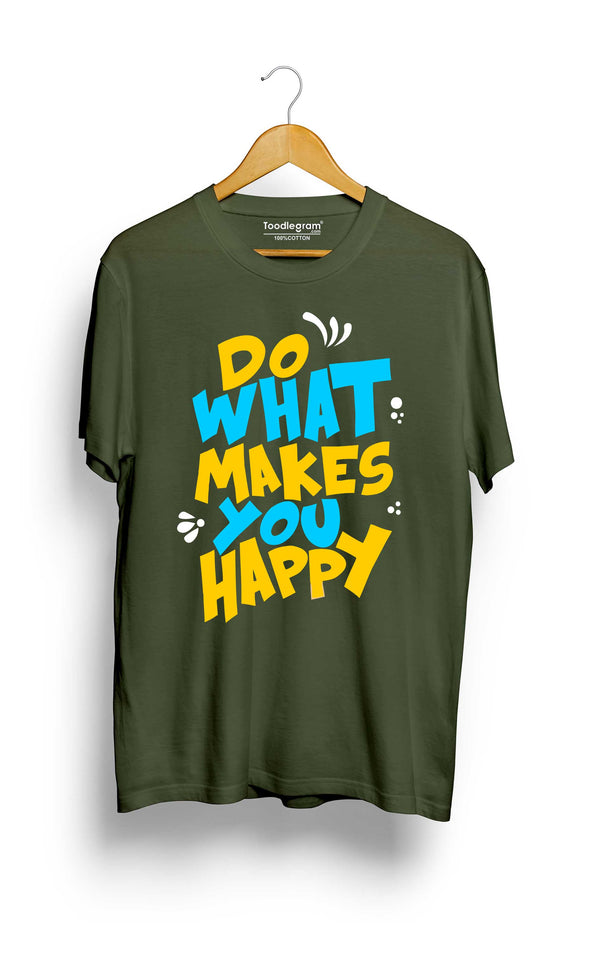 Do What Makes You Happy Plus Size T-Shirt