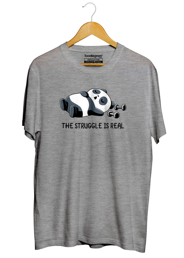 The Struggle Is Real Plus Size T-Shirt