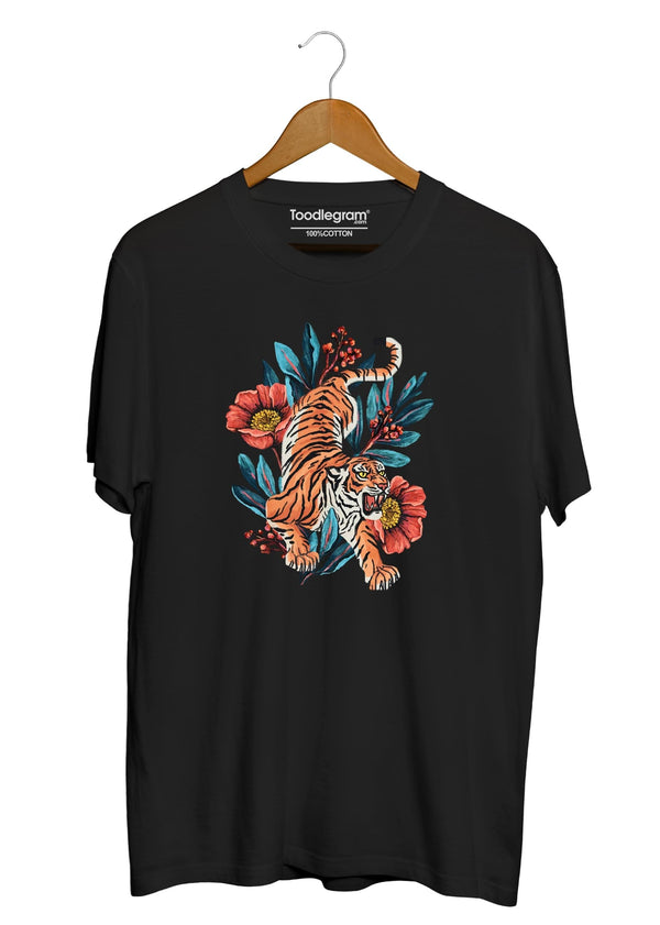 Roaring Tiger Plus Size T-Shirt